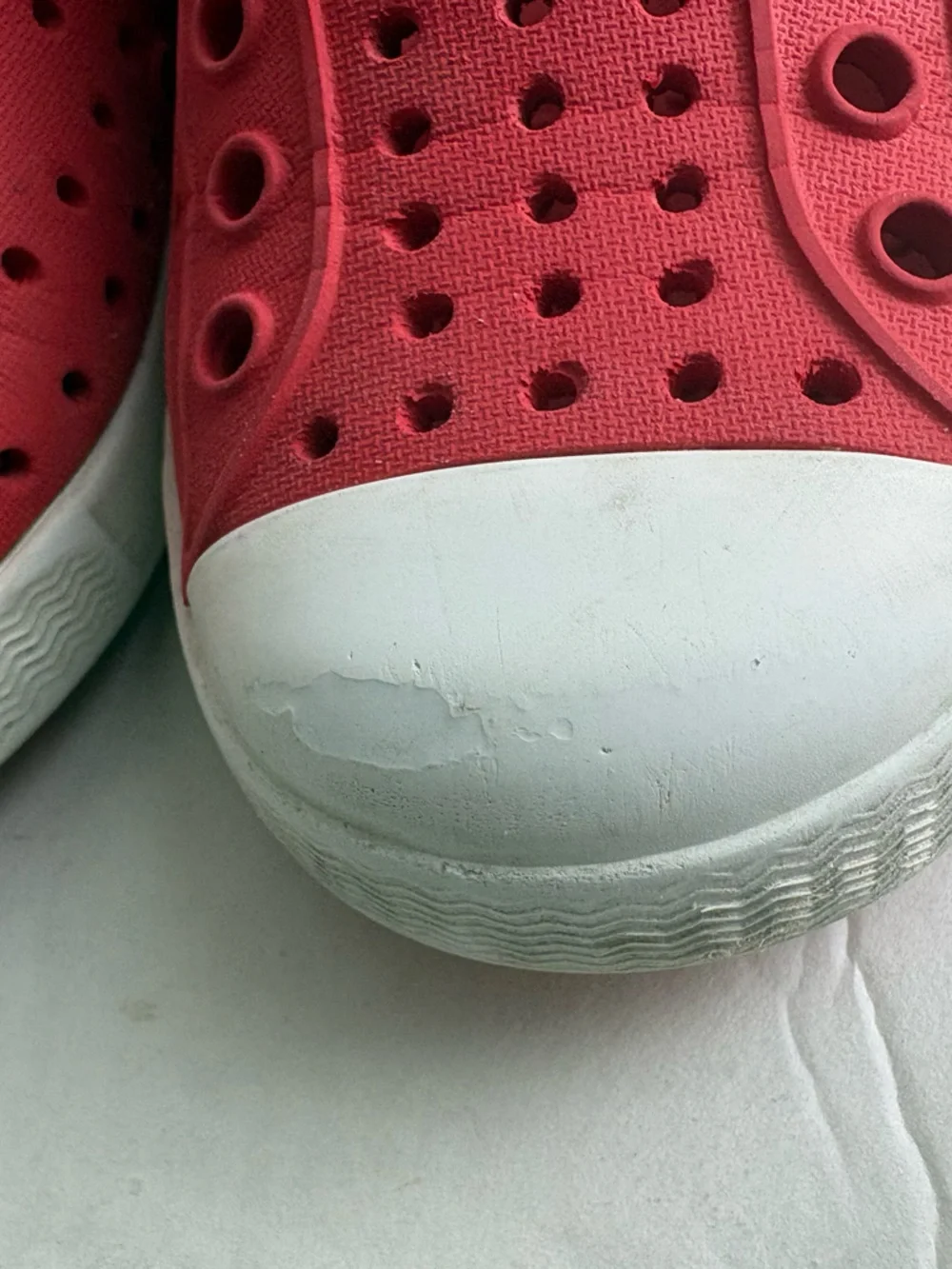 Native Red Slip-On Sneakers